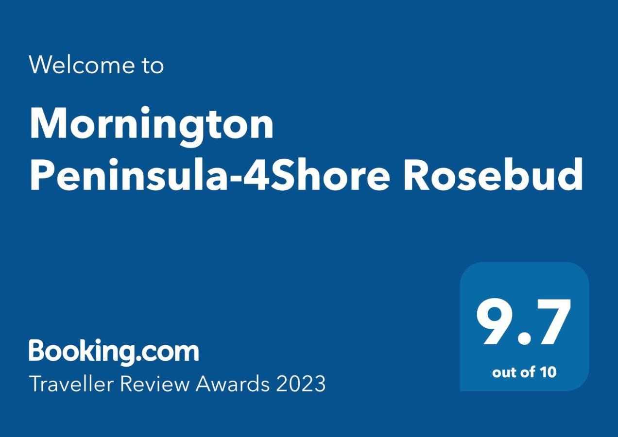 Mornington Peninsula-4Shore Rosebud Villa Exteriör bild